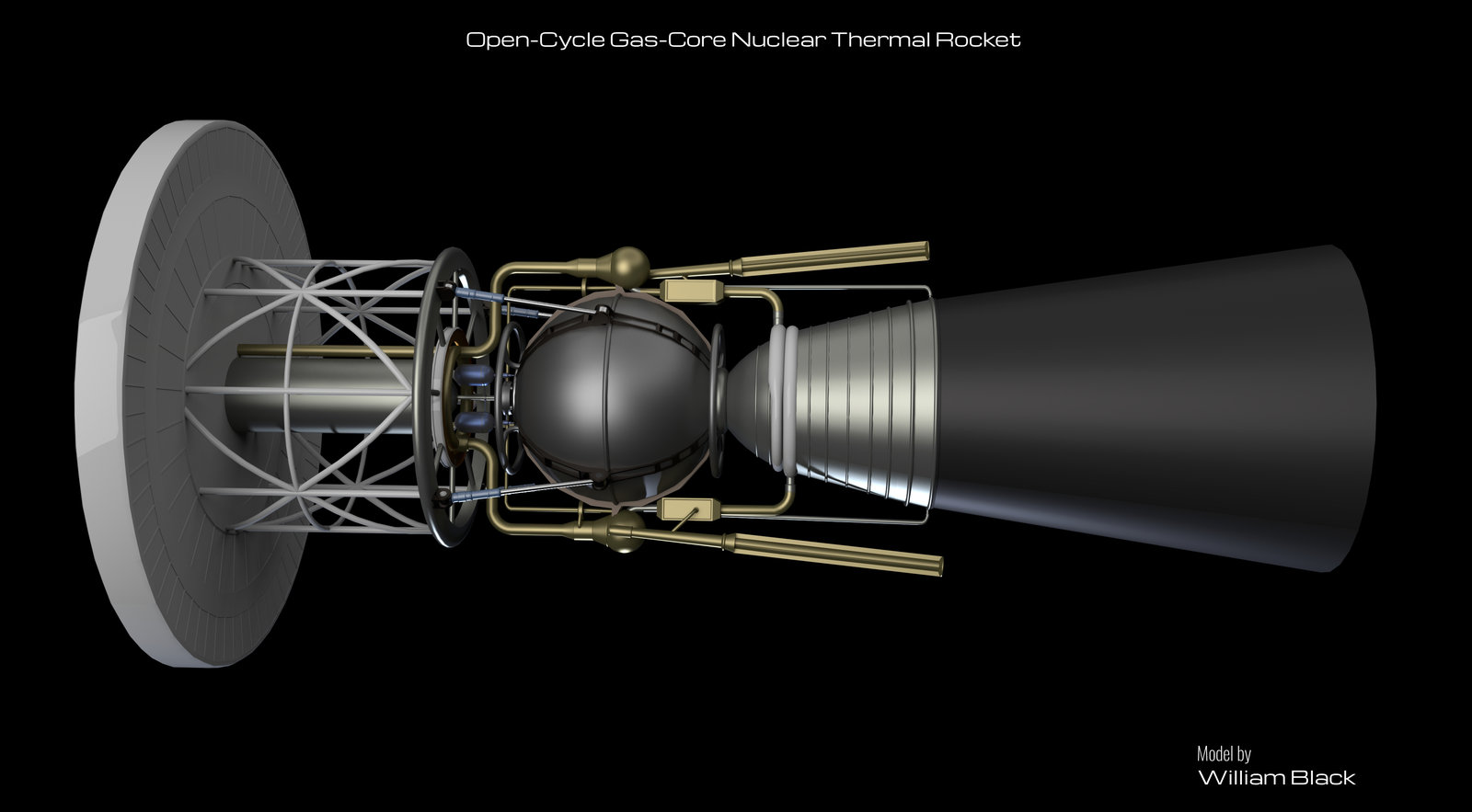 open cycle gas core nuclear thermal rocket by william black dai9z3b